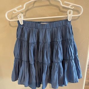 Blue skirt, brand-mustard seed